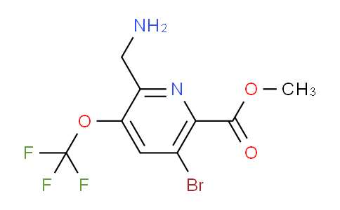 AM35544 | 1806204-13-6 | Methyl 2-(aminomethyl)-5-bromo-3-(trifluoromethoxy)pyridine-6-carboxylate