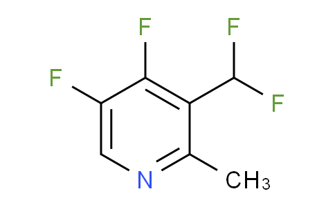4,5-Difluoro-3-(difluoromethyl)-2-methylpyridine