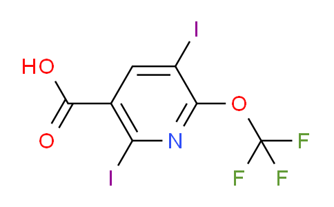 AM35562 | 1804518-94-2 | 3,6-Diiodo-2-(trifluoromethoxy)pyridine-5-carboxylic acid