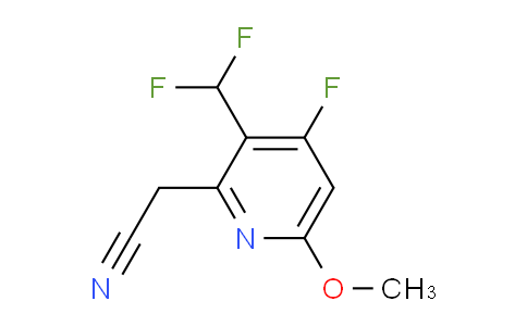 AM35569 | 1805479-02-0 | 3-(Difluoromethyl)-4-fluoro-6-methoxypyridine-2-acetonitrile