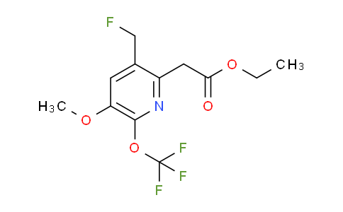 AM35572 | 1804929-87-0 | Ethyl 3-(fluoromethyl)-5-methoxy-6-(trifluoromethoxy)pyridine-2-acetate