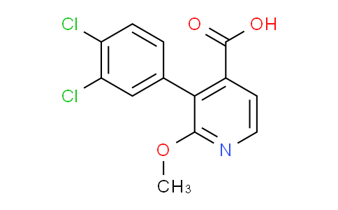 3-(3,4-Dichlorophenyl)-2-methoxyisonicotinic acid