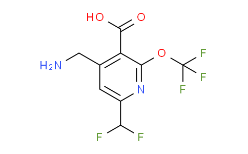 AM35582 | 1803995-48-3 | 4-(Aminomethyl)-6-(difluoromethyl)-2-(trifluoromethoxy)pyridine-3-carboxylic acid