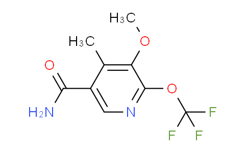 AM35604 | 1804435-08-2 | 3-Methoxy-4-methyl-2-(trifluoromethoxy)pyridine-5-carboxamide
