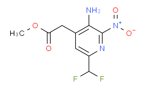 AM35611 | 1806002-80-1 | Methyl 3-amino-6-(difluoromethyl)-2-nitropyridine-4-acetate