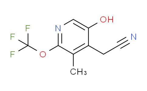 AM35616 | 1804829-73-9 | 5-Hydroxy-3-methyl-2-(trifluoromethoxy)pyridine-4-acetonitrile