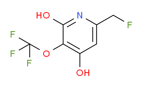 2,4-Dihydroxy-6-(fluoromethyl)-3-(trifluoromethoxy)pyridine