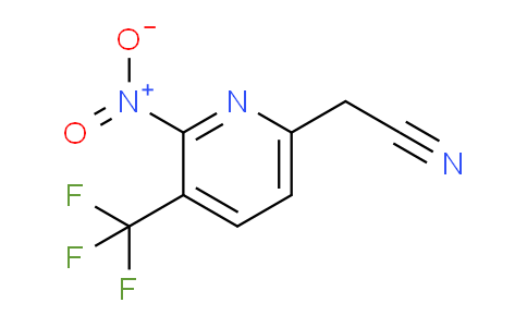 AM35628 | 1806529-76-9 | 2-Nitro-3-(trifluoromethyl)pyridine-6-acetonitrile