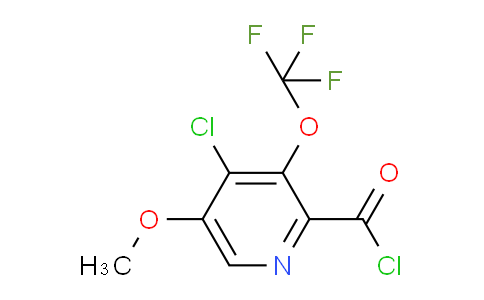 AM35634 | 1803924-64-2 | 4-Chloro-5-methoxy-3-(trifluoromethoxy)pyridine-2-carbonyl chloride