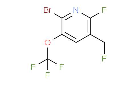 AM35639 | 1803988-61-5 | 2-Bromo-6-fluoro-5-(fluoromethyl)-3-(trifluoromethoxy)pyridine