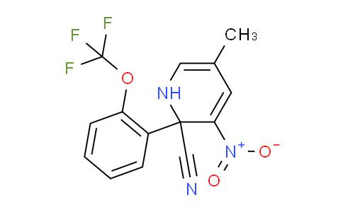 AM35640 | 1261780-94-2 | 5-Methyl-2-Cyano-3-nitro-2-(2-(trifluoromethoxy)phenyl)pyridine