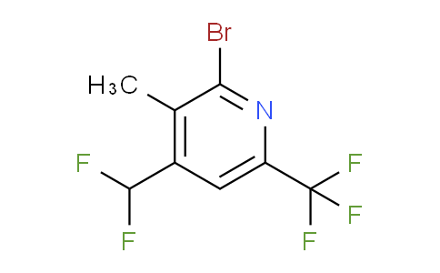 AM35644 | 1806913-18-7 | 2-Bromo-4-(difluoromethyl)-3-methyl-6-(trifluoromethyl)pyridine