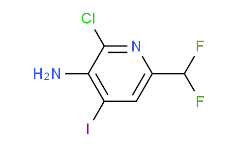 AM35654 | 1805007-76-4 | 3-Amino-2-chloro-6-(difluoromethyl)-4-iodopyridine