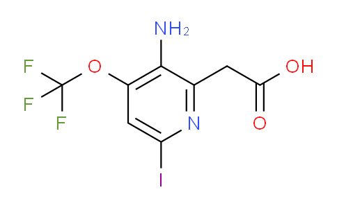 AM35656 | 1804024-37-0 | 3-Amino-6-iodo-4-(trifluoromethoxy)pyridine-2-acetic acid