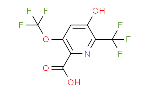 AM35673 | 1804343-30-3 | 3-Hydroxy-5-(trifluoromethoxy)-2-(trifluoromethyl)pyridine-6-carboxylic acid