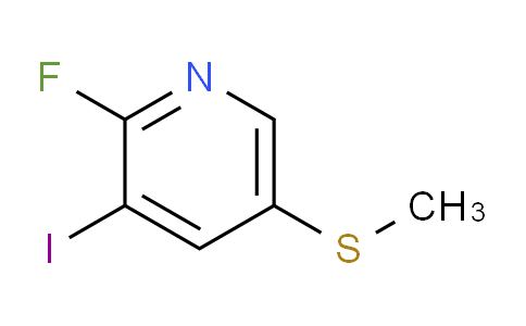 AM35684 | 1806345-87-8 | 2-Fluoro-3-iodo-5-(methylthio)pyridine