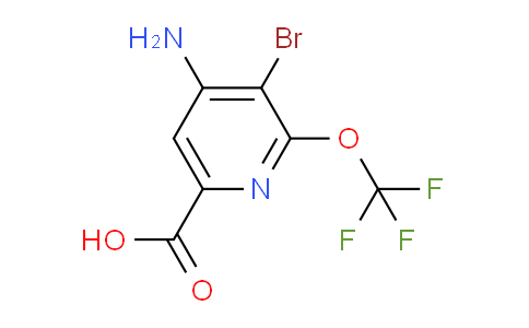 AM35690 | 1803544-63-9 | 4-Amino-3-bromo-2-(trifluoromethoxy)pyridine-6-carboxylic acid