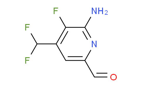 AM35691 | 1805215-98-8 | 2-Amino-4-(difluoromethyl)-3-fluoropyridine-6-carboxaldehyde
