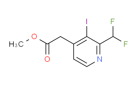 AM35692 | 1805320-74-4 | Methyl 2-(difluoromethyl)-3-iodopyridine-4-acetate