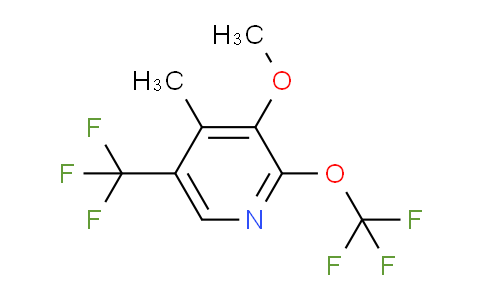 AM35702 | 1804747-27-0 | 3-Methoxy-4-methyl-2-(trifluoromethoxy)-5-(trifluoromethyl)pyridine