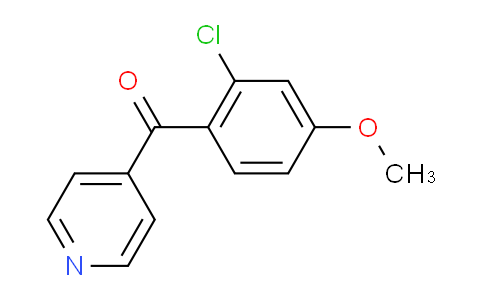 AM35704 | 1156653-51-8 | 4-(2-Chloro-4-methoxybenzoyl)pyridine