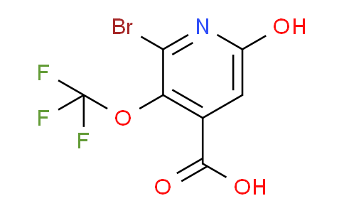 AM35709 | 1804563-86-7 | 2-Bromo-6-hydroxy-3-(trifluoromethoxy)pyridine-4-carboxylic acid