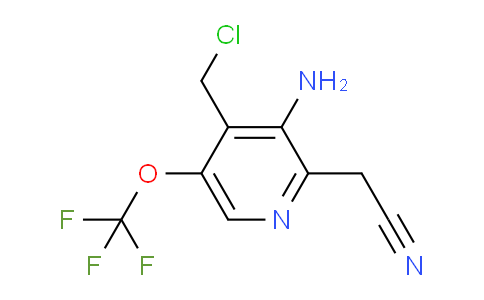 AM35722 | 1806234-85-4 | 3-Amino-4-(chloromethyl)-5-(trifluoromethoxy)pyridine-2-acetonitrile