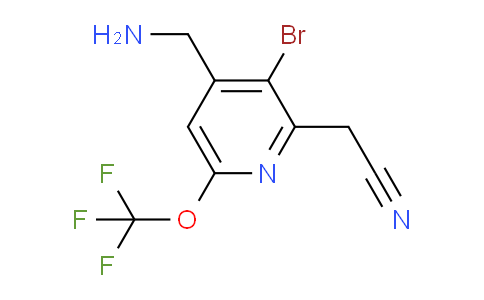 AM35729 | 1806128-84-6 | 4-(Aminomethyl)-3-bromo-6-(trifluoromethoxy)pyridine-2-acetonitrile