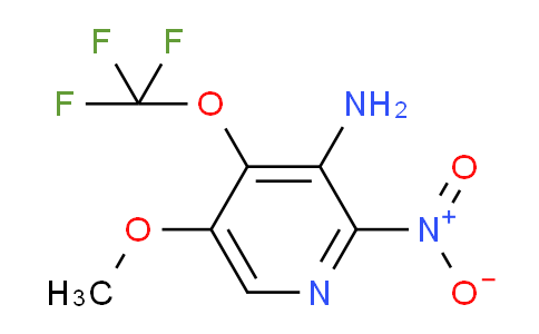 3-Amino-5-methoxy-2-nitro-4-(trifluoromethoxy)pyridine