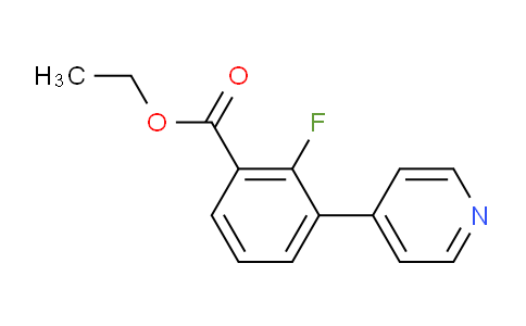AM35744 | 1214361-21-3 | Ethyl 2-fluoro-3-(pyridin-4-yl)benzoate