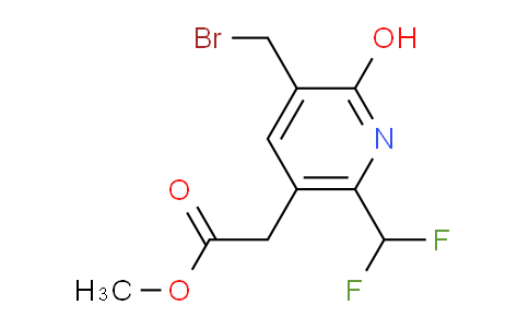AM35745 | 1805501-98-7 | Methyl 3-(bromomethyl)-6-(difluoromethyl)-2-hydroxypyridine-5-acetate