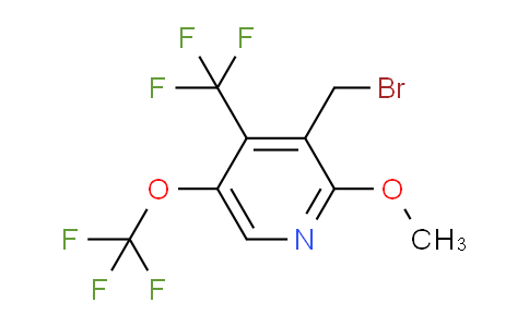 AM35747 | 1806151-30-3 | 3-(Bromomethyl)-2-methoxy-5-(trifluoromethoxy)-4-(trifluoromethyl)pyridine