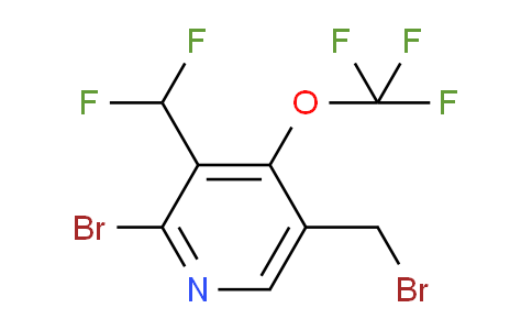 AM35749 | 1804659-89-9 | 2-Bromo-5-(bromomethyl)-3-(difluoromethyl)-4-(trifluoromethoxy)pyridine
