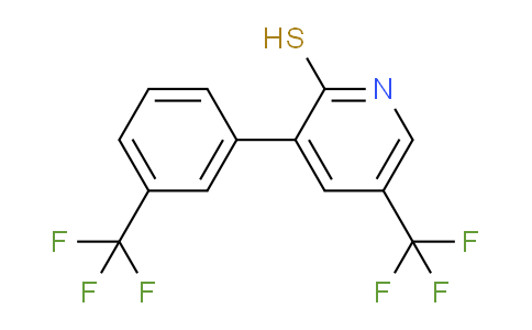 AM35751 | 1261817-97-3 | 2-Mercapto-5-(trifluoromethyl)-3-(3-(trifluoromethyl)phenyl)pyridine