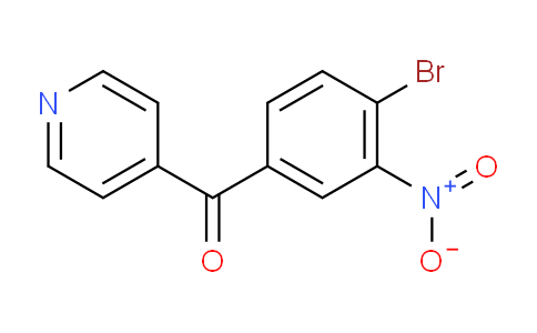 4-(4-Bromo-3-nitrobenzoyl)pyridine