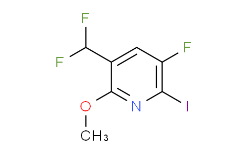 AM35761 | 1805046-43-8 | 3-(Difluoromethyl)-5-fluoro-6-iodo-2-methoxypyridine