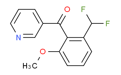 AM35764 | 1261468-39-6 | 3-(2-(Difluoromethyl)-6-methoxybenzoyl)pyridine