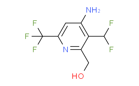 4-Amino-3-(difluoromethyl)-6-(trifluoromethyl)pyridine-2-methanol