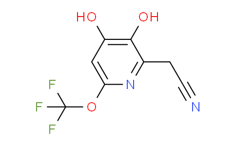 3,4-Dihydroxy-6-(trifluoromethoxy)pyridine-2-acetonitrile