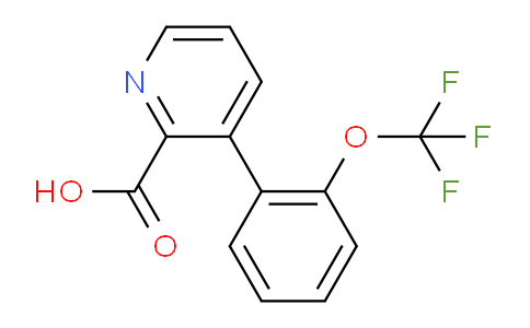 3-(2-(Trifluoromethoxy)phenyl)picolinic acid