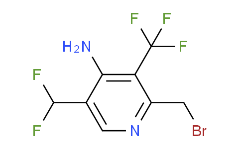 AM35785 | 1805018-45-4 | 4-Amino-2-(bromomethyl)-5-(difluoromethyl)-3-(trifluoromethyl)pyridine