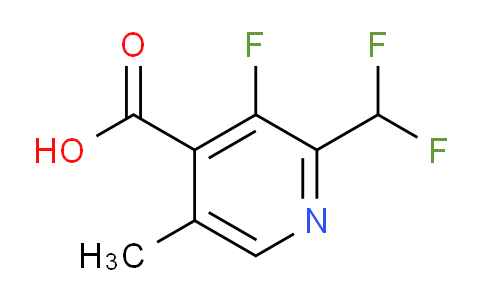 AM35789 | 1805476-17-8 | 2-(Difluoromethyl)-3-fluoro-5-methylpyridine-4-carboxylic acid