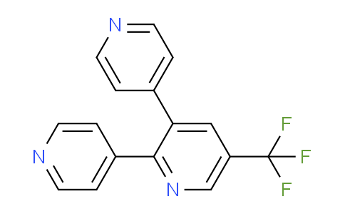 2,3-Di(pyridin-4-yl)-5-(trifluoromethyl)pyridine