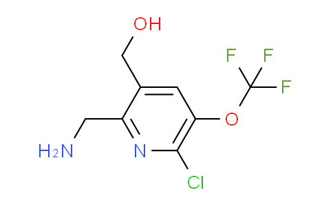 2-(Aminomethyl)-6-chloro-5-(trifluoromethoxy)pyridine-3-methanol