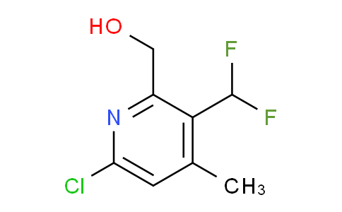 6-Chloro-3-(difluoromethyl)-4-methylpyridine-2-methanol