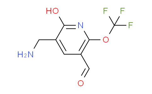 3-(Aminomethyl)-2-hydroxy-6-(trifluoromethoxy)pyridine-5-carboxaldehyde