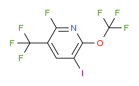 2-Fluoro-5-iodo-6-(trifluoromethoxy)-3-(trifluoromethyl)pyridine