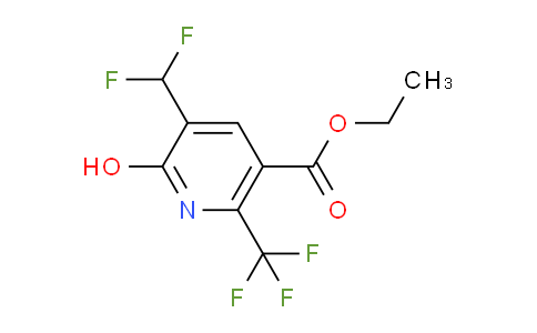 Ethyl 3-(difluoromethyl)-2-hydroxy-6-(trifluoromethyl)pyridine-5-carboxylate