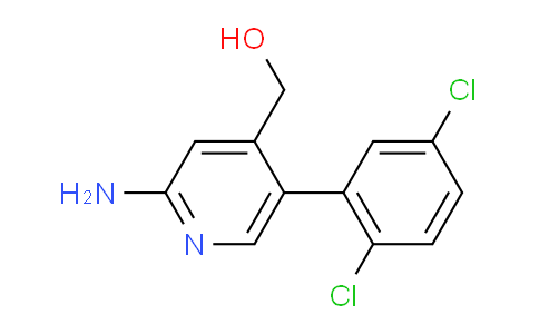 2-Amino-5-(2,5-dichlorophenyl)pyridine-4-methanol