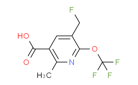 AM35814 | 1361772-99-7 | 3-(Fluoromethyl)-6-methyl-2-(trifluoromethoxy)pyridine-5-carboxylic acid